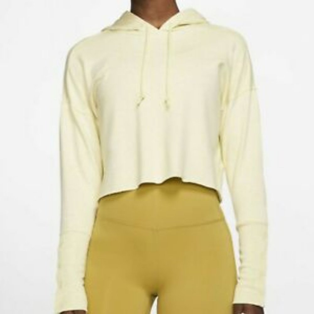Nike  Cropped Luxe Yoga Training Hoodie